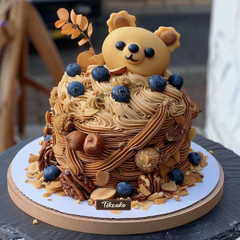 原创可爱风巧克力鲜奶蛋糕（二）