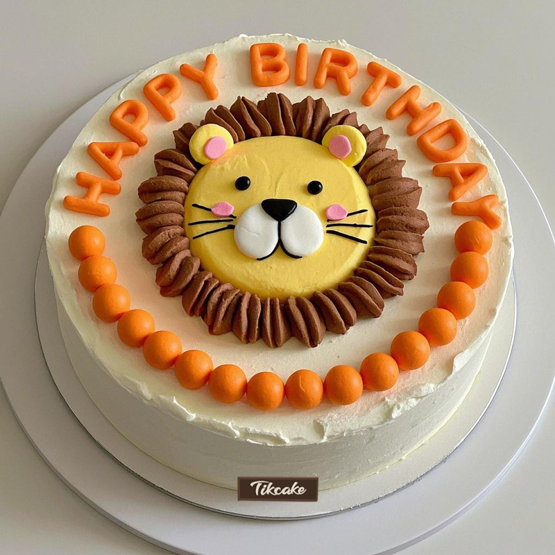 原创狮子座主题鲜奶蛋糕四（7.23-8.22）