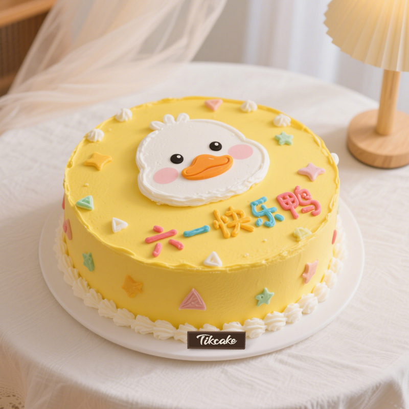 原创六一儿童节主题鲜奶蛋糕（十二）