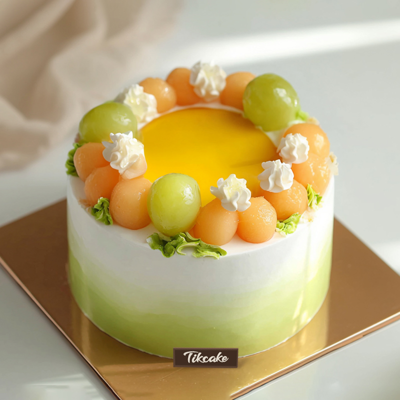 原创简约水果鲜奶蛋糕（二十六）