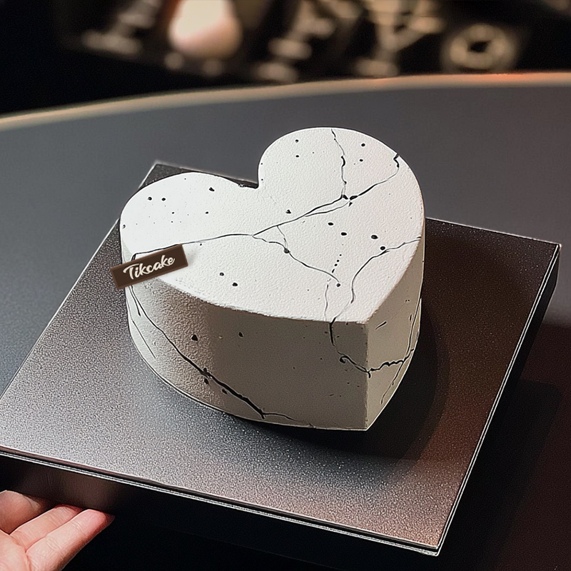 原创爱心主题鲜奶蛋糕（三十三）